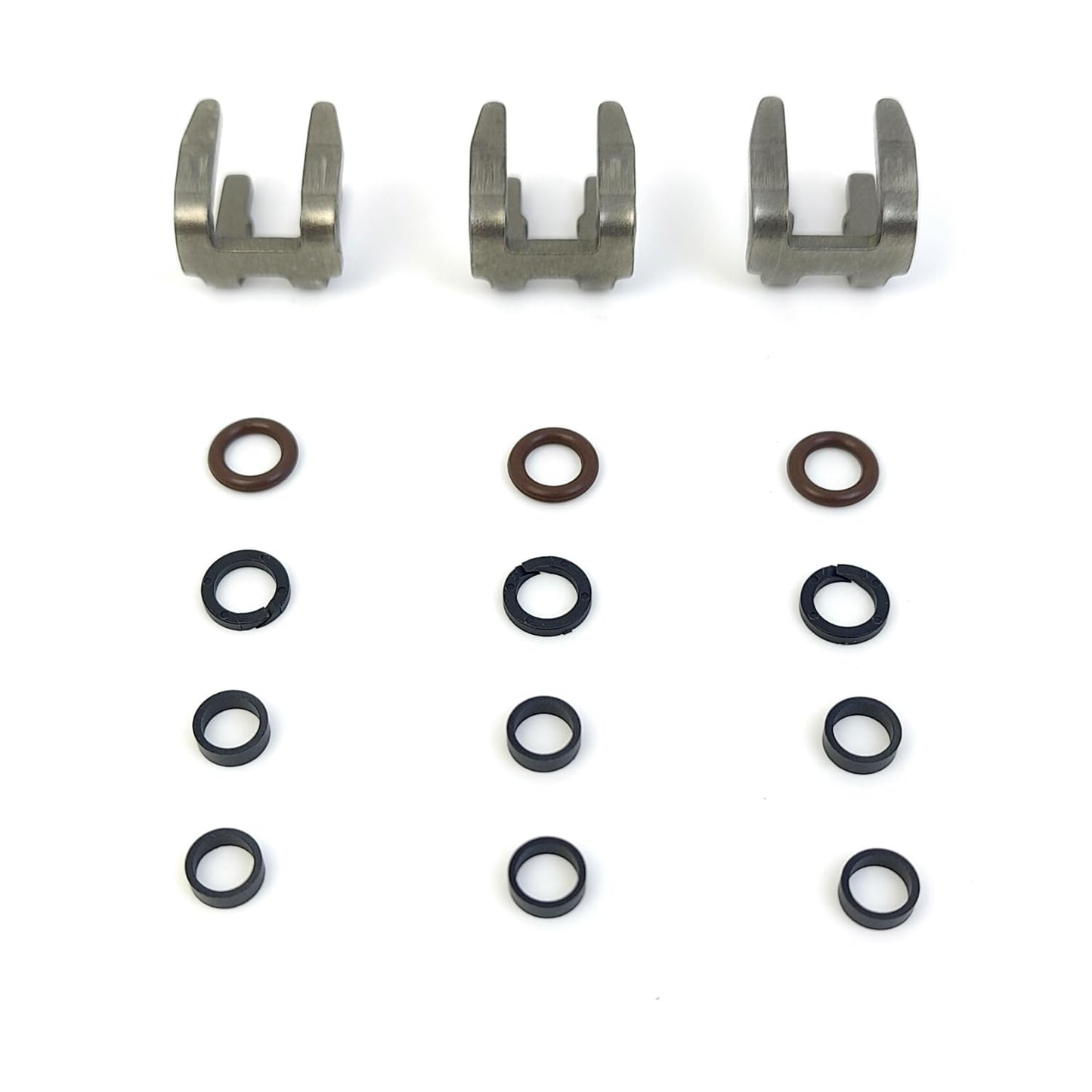 LINK-LOCK 3Set OK.04.10049 fuel injector repair kit 1611718680 with FKM Viton O-RING For CITROEN For PEUGEOT 1.2T 230T