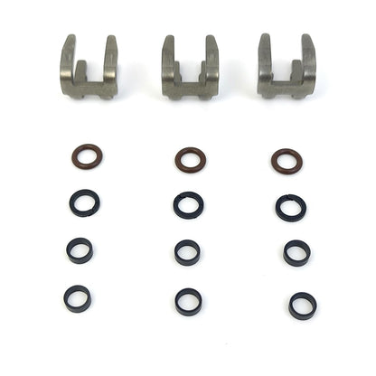 LINK-LOCK 3Set OK.04.10049 fuel injector repair kit 1611718680 with FKM Viton O-RING For CITROEN For PEUGEOT 1.2T 230T