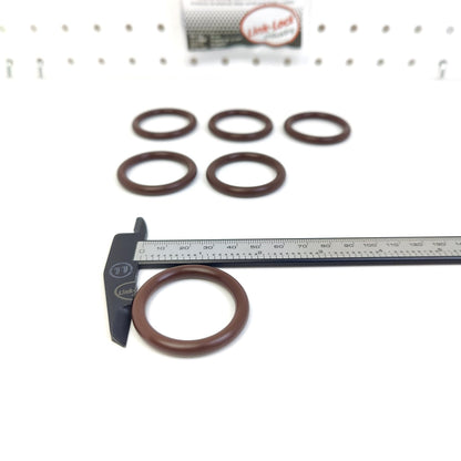 LINK-LOCK 6PCS OR.03.10091 FKMバイトンシーリングOリングキット エンジンオイルクーラー用 1104.S8 3892095 8094206 504065448 CITROËN-F1AE0481T FIAT-F1AE F1AG IVECO-F1AE F1AF用
