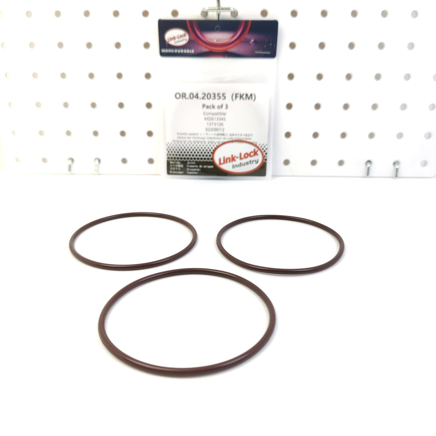 LINK-LOCK 3PCS OR.04.20355 FKM Viton Sealing O-Ring Kit of Camshaft Adjustment MD613345 1373126 32208012 for MITSUBISHI for VOLVO for SCANIA