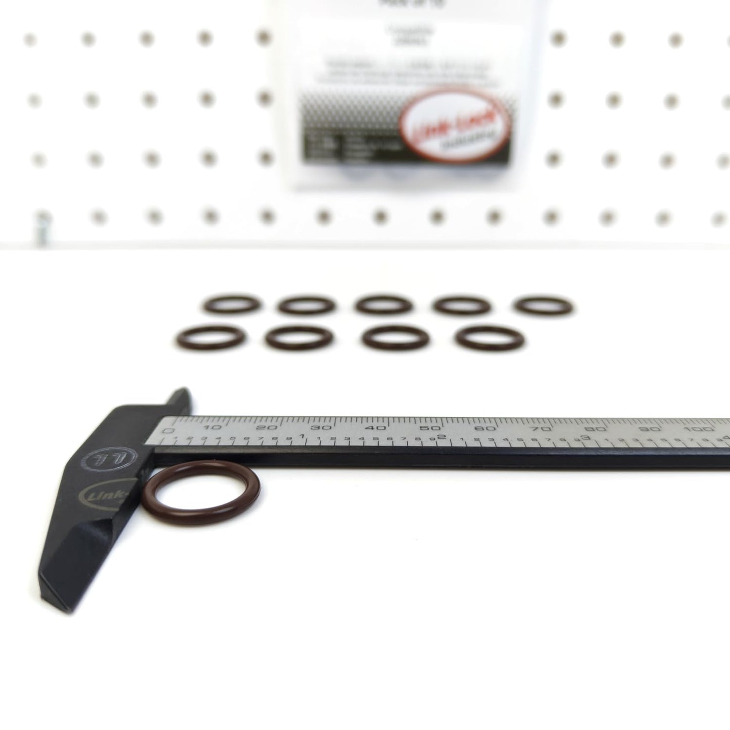 LINK-LOCK 10個入り OR.03.10639 FKMバイトン 14.3×2.4 シーリングユニバーサルOリングキット 2286963 スカニア用