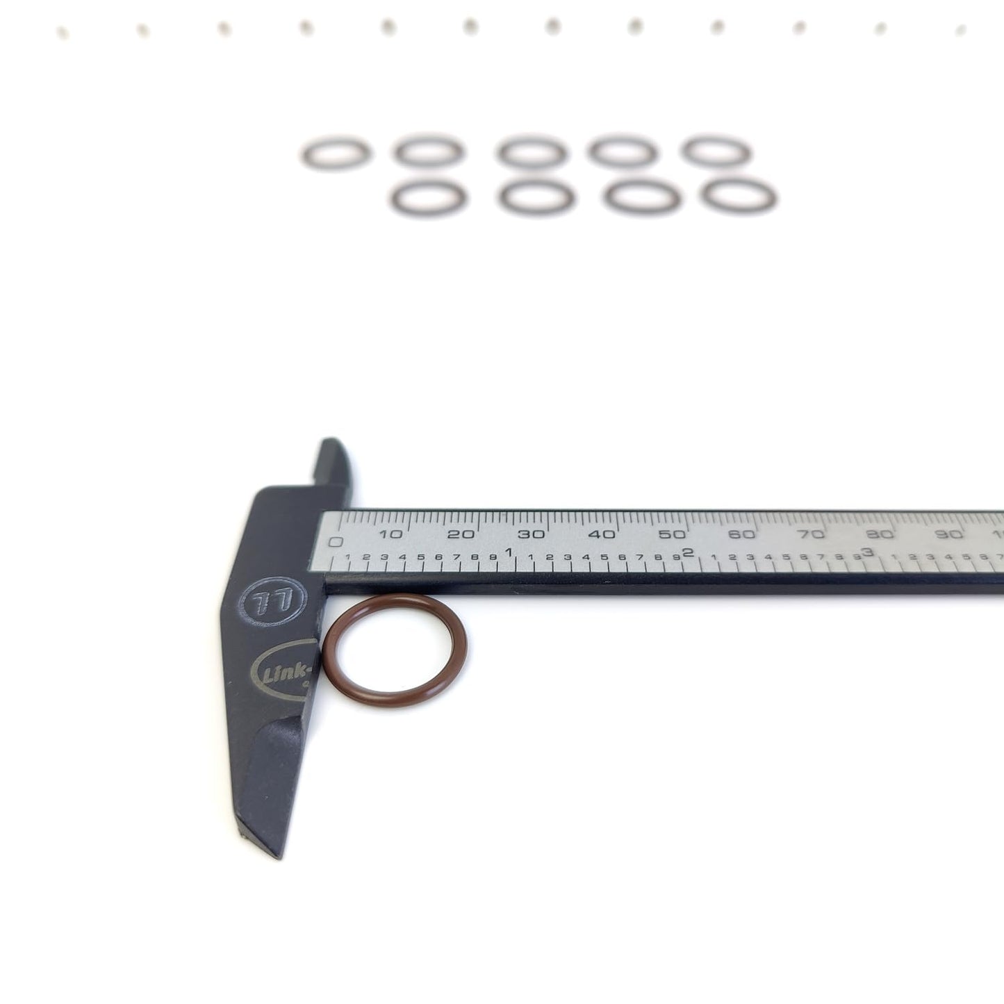 LINK-LOCK 10PCS OR.03.10597 FKMバイトンシーリングOリング クーラー冷却用キット WHT006114 WHT006114A アウディ・VW用