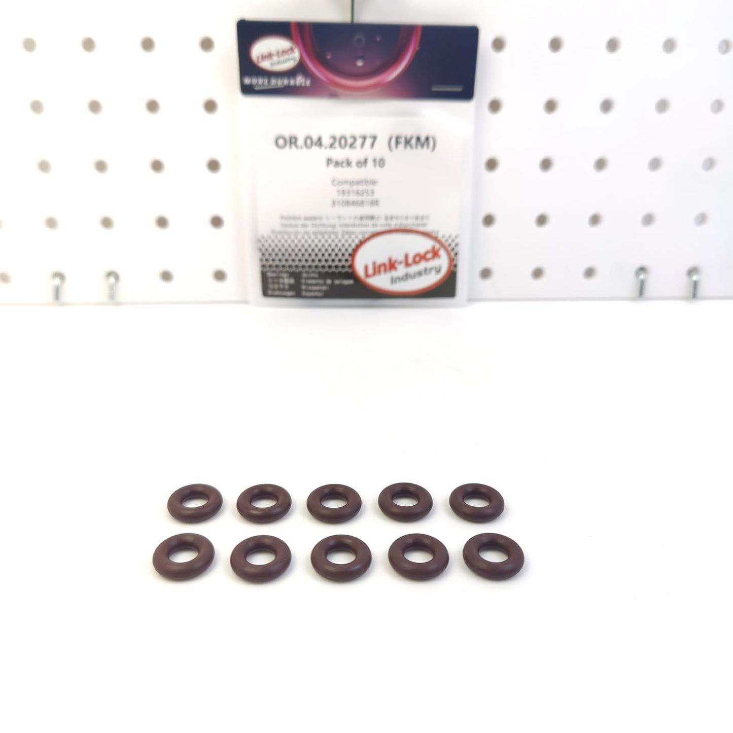 LINK-LOCK 10PCS OR.04.20277 FKM Viton Sealing O-Ring Kit of  Injector 19316253 310846818R for CHEVROLET for RENAULT