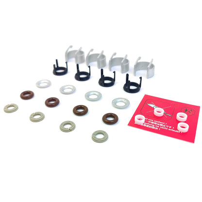LINK-LOCK 4Set OK.04.10015 fuel injector repair kit 06H998907A with FKM Viton O-RING For VW For AUDI 180T 1.4T 30T CYVD CZDD