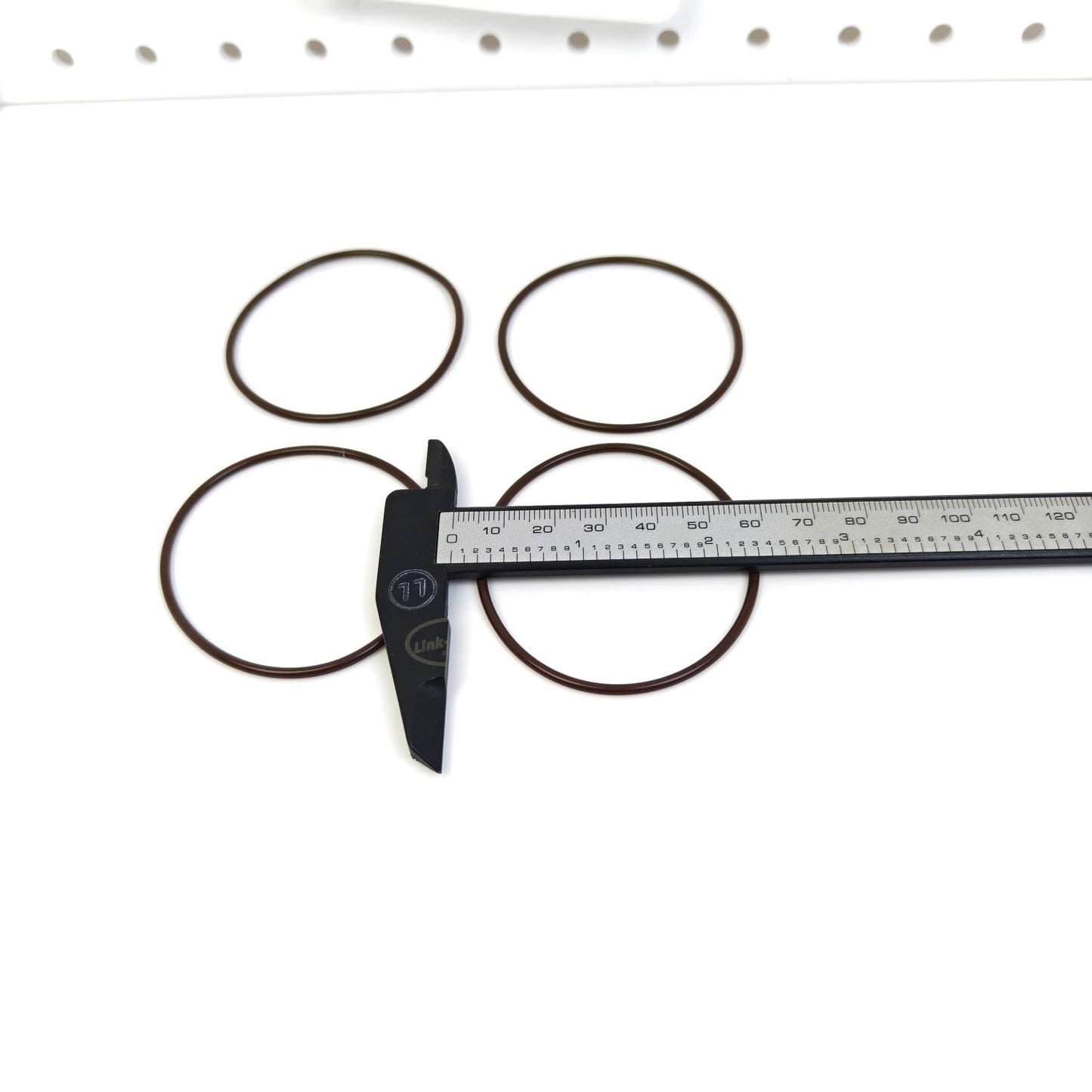 LINK-LOCK 4PCS OR.03.10445 FKM Viton Sealing O-ring Kit of Cylinder head 11121265087 1265087.4 For BMW