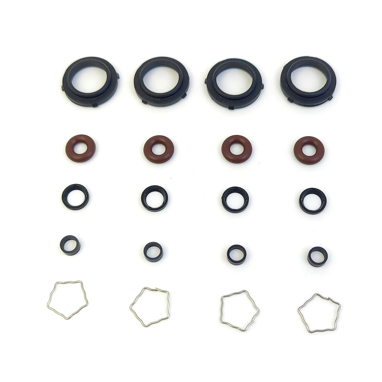LINK-LOCK 4Set OK.04.10017 fuel injector repair kit 06N906907 with FKM Viton O-RING For VW For AUDI 330T 40T DTHA
