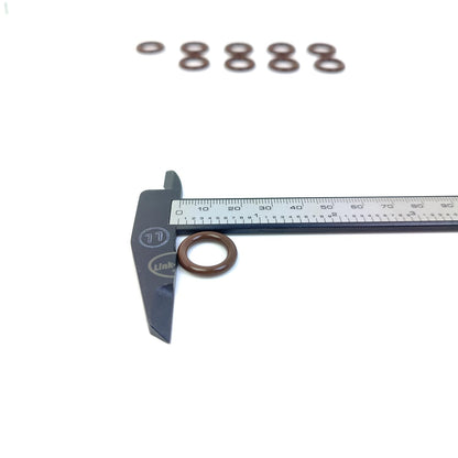 LINK-LOCK 10PCS OR.03.10563 FKMバイトン製シーリングOリングキット オイルポンプ用 N90666003 11437794484 17227680667 アウディ フォルクスワーゲン BMW用