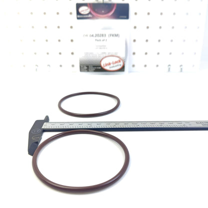 LINK-LOCK 2PCS OR.04.20283 FKM Viton Sealing O-Ring Kit of Air Filter Housing Intake Hose 13718637819 for BMW