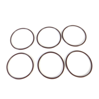 LINK-LOCK 6個 FKM Viton OR.01.10010 ターボチャージングパイプラインOリング 11657577018 BMW N63用