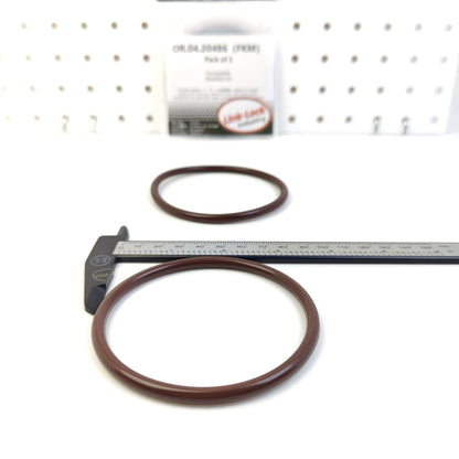 LINK-LOCK 2PCS OR.04.20486 FKM Viton 74×5 Sealing Universal O-Ring Kit 6569362733 for MAN-HOCL for TGA