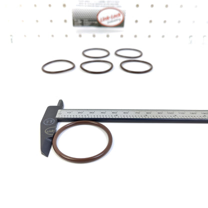 LINK-LOCK 6PCS OR.03.10621 FKM Viton Sealing O-Ring Kit of Fuel Injector A6069970045 For MERCEDES-BENZ