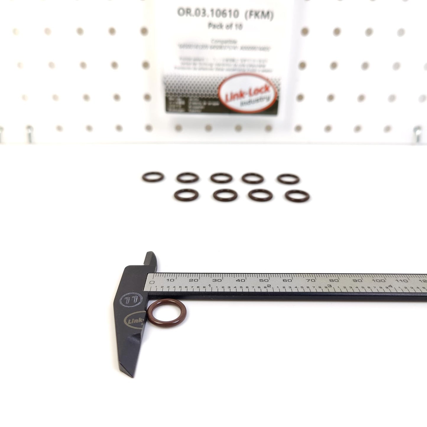 LINK-LOCK 10PCS OR.03.10610 FKM Viton Sealing O-Ring Kit of Refrigerant Duct and Expansion Valve 64500141209 64508375741 A0009974405 For BMW For MERCEDES-BENZ