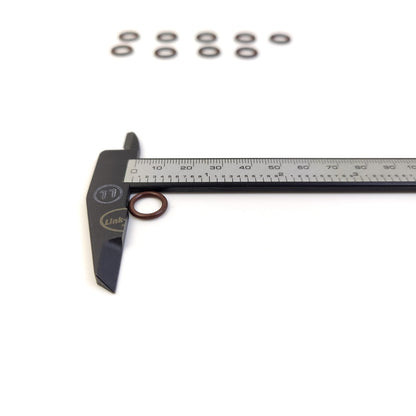 LINK-LOCK 10PCS OR.03.10480 FKM Viton Sealing O-ring Kit of Engine oil cooler 99970750940 For PORSCHE