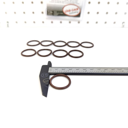 LINK-LOCK 10PCS OR.03.10194 FKM Viton Sealing O-Ring Kit of Oil Suction Pipe F5RZ-6626-B 3505646 F5DE6625AA F5LY6626A For FORD-AJ T30PDED For FORD USA-998A AJ MP99L 99F C46USEM T30PDED