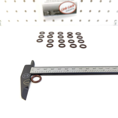 LINK-LOCK 20PCS OR.03.10527 FKMバイトン製シーリングO-リングキット 冷却水パイプ用 0239976848 A0239976848 MERCEDES-BENZ用