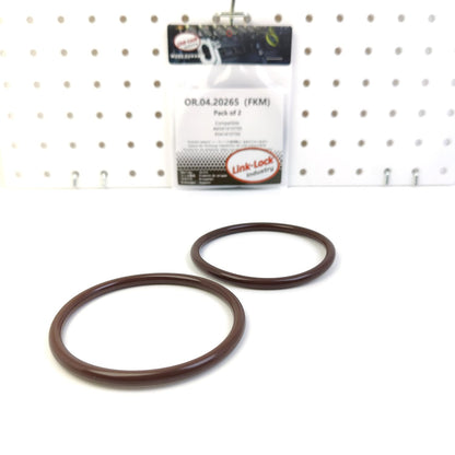 LINK-LOCK 2PCS OR.04.20265 FKM Viton Sealing O-Ring Kit of Air Filter Housing Intake Hose A6541410700 6541410700 for MERCEDES-BENZ
