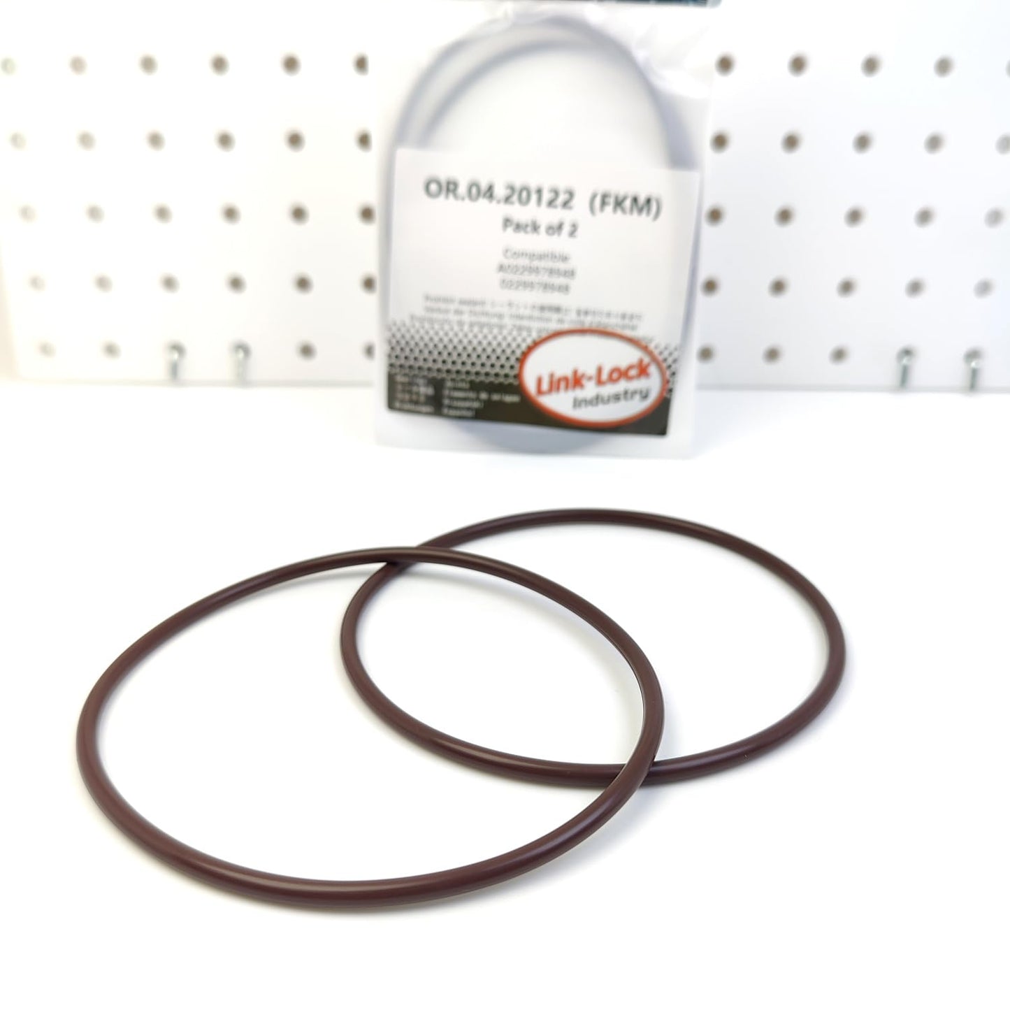 LINK-LOCK 2PCS OR.04.20122 FKM Viton Sealing O-Ring Kit of Fuel Filter Cap A0229978948 0229978948 for MERCEDES-BENZ