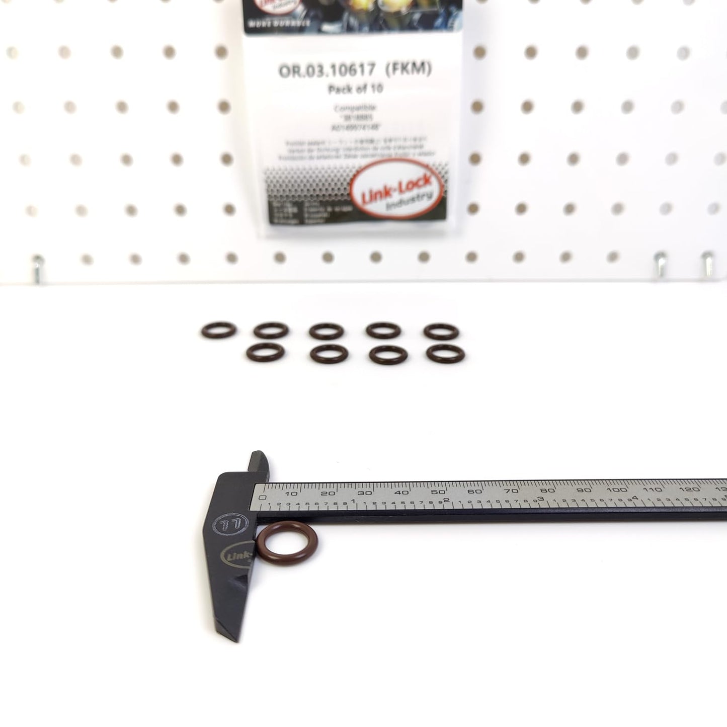 LINK-LOCK 10PCS OR.03.10617 FKM Viton 10.5×2.7 Sealing Universal O-Ring Kit 3818885 A0149974148 For CUMMINS For MERCEDES-BENZ