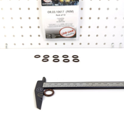 LINK-LOCK 10PCS OR.03.10617 FKM Viton 10.5×2.7 Sealing Universal O-Ring Kit 3818885 A0149974148 For CUMMINS For MERCEDES-BENZ
