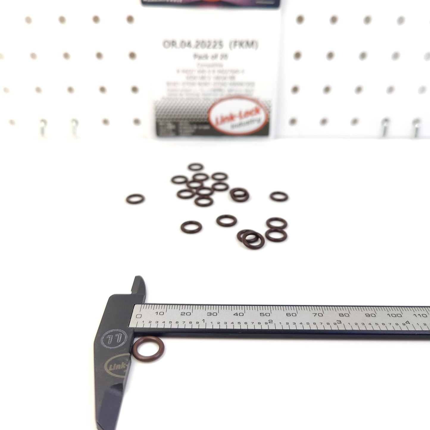 LINK-LOCK 20PCS OR.04.20225 FKM Viton シールOリングキット インジェクター用 8-94227-640-0 8-94227640-0 MD614813 1465A188 90301-07030 90301-07042 N90067202 AUDI、ISUZU、MITSUBISHI、TOYOTA、VW用