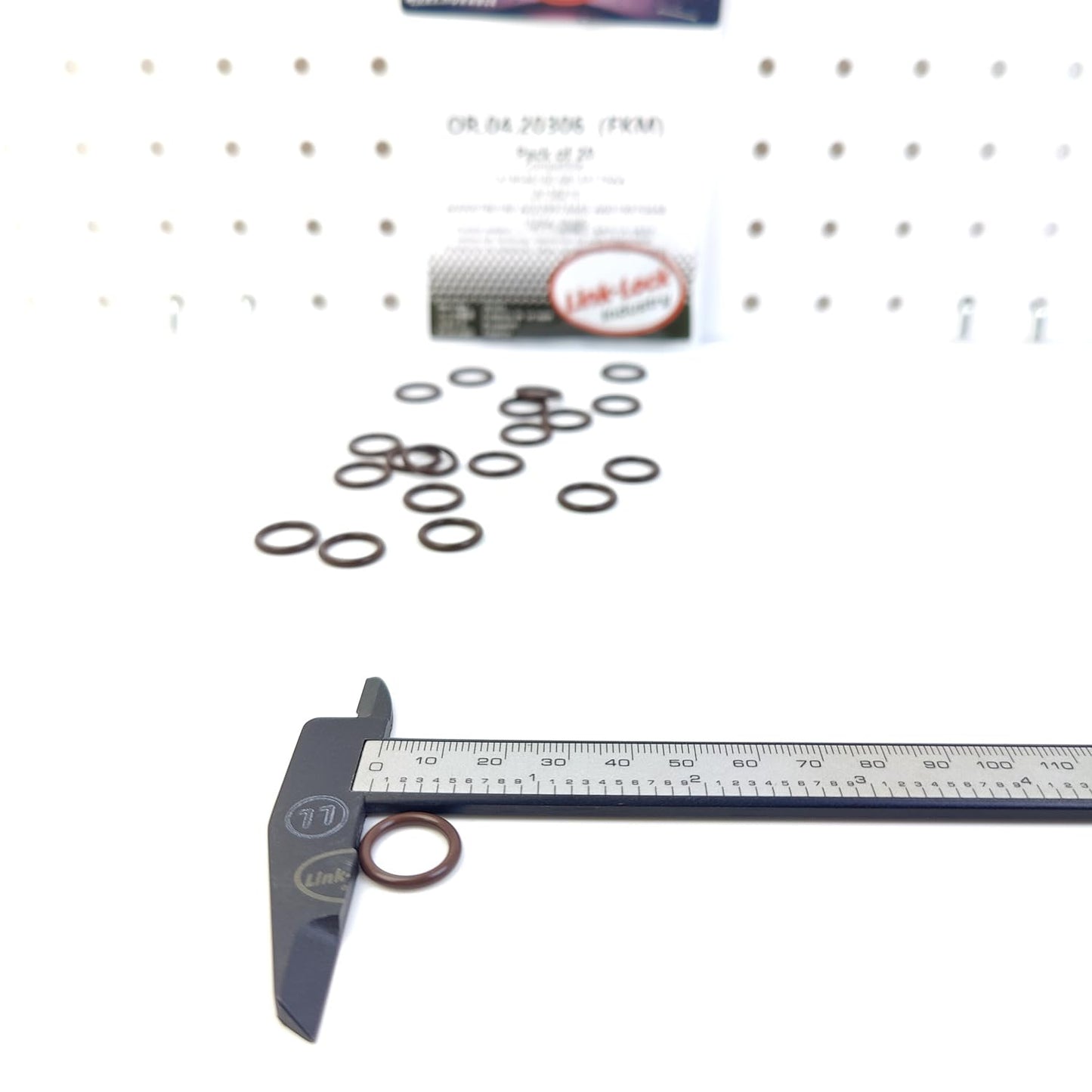 LINK-LOCK 20PCS OR.04.20306 FKM ビトンシーリングOリングキット インジェクションポンプ用 11418546160 68133179AA LR158210 A0000780180 A0239974445 A6019970448 15264-79J80 BMW、JEEP、メルセデスベンツ、スズキ用