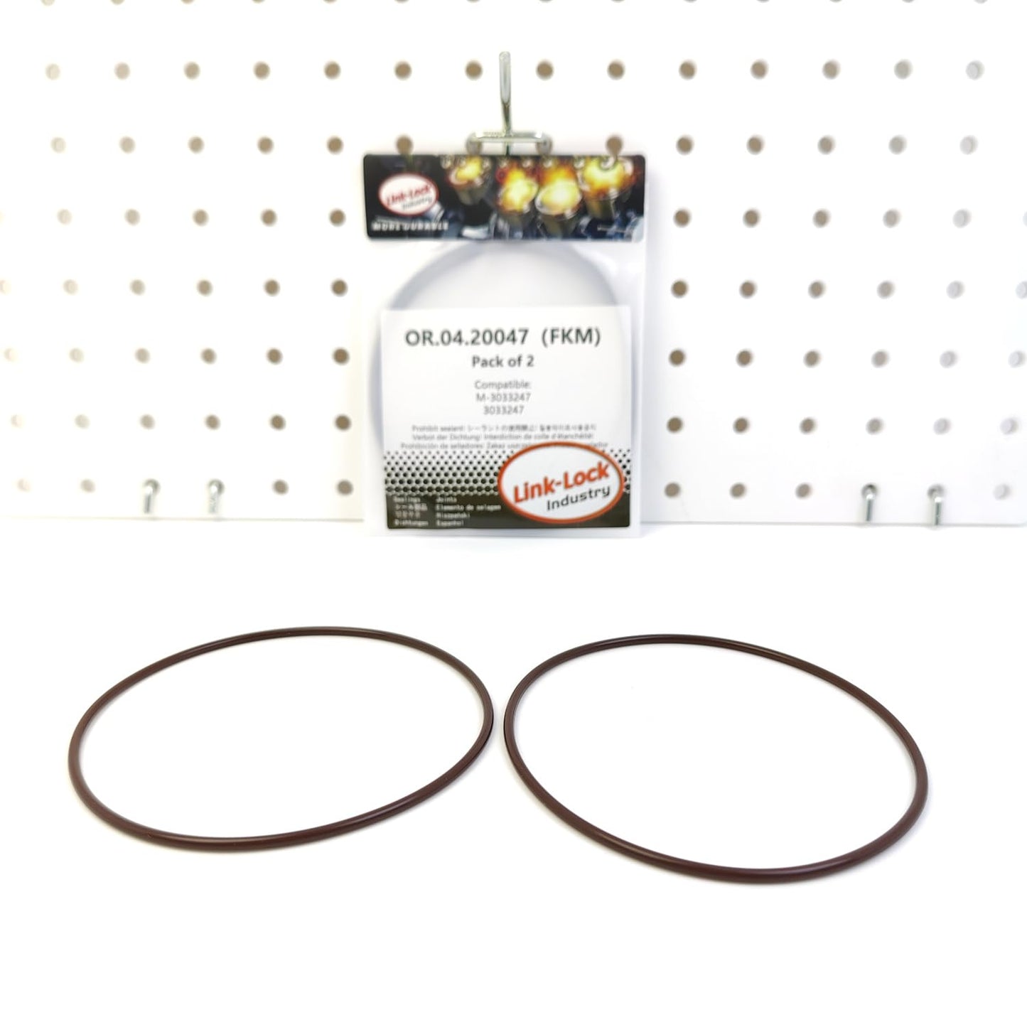 LINK-LOCK 2PCS OR.04.20047 FKM Viton 94.9×2.6 Sealing Universal O-Ring Kit M-3033247 3033247 for CUMMINS