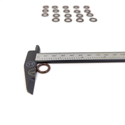 LINK-LOCK 20PCS OR.03.10561 FKMバイトンシーリングOリングキット クーラントパイプライン用 N90067202 WHT006123 11367507729 0009978811 A0009978811 31084-00QAC 日産用 メルセデスベンツ用 アウディ用 VW用