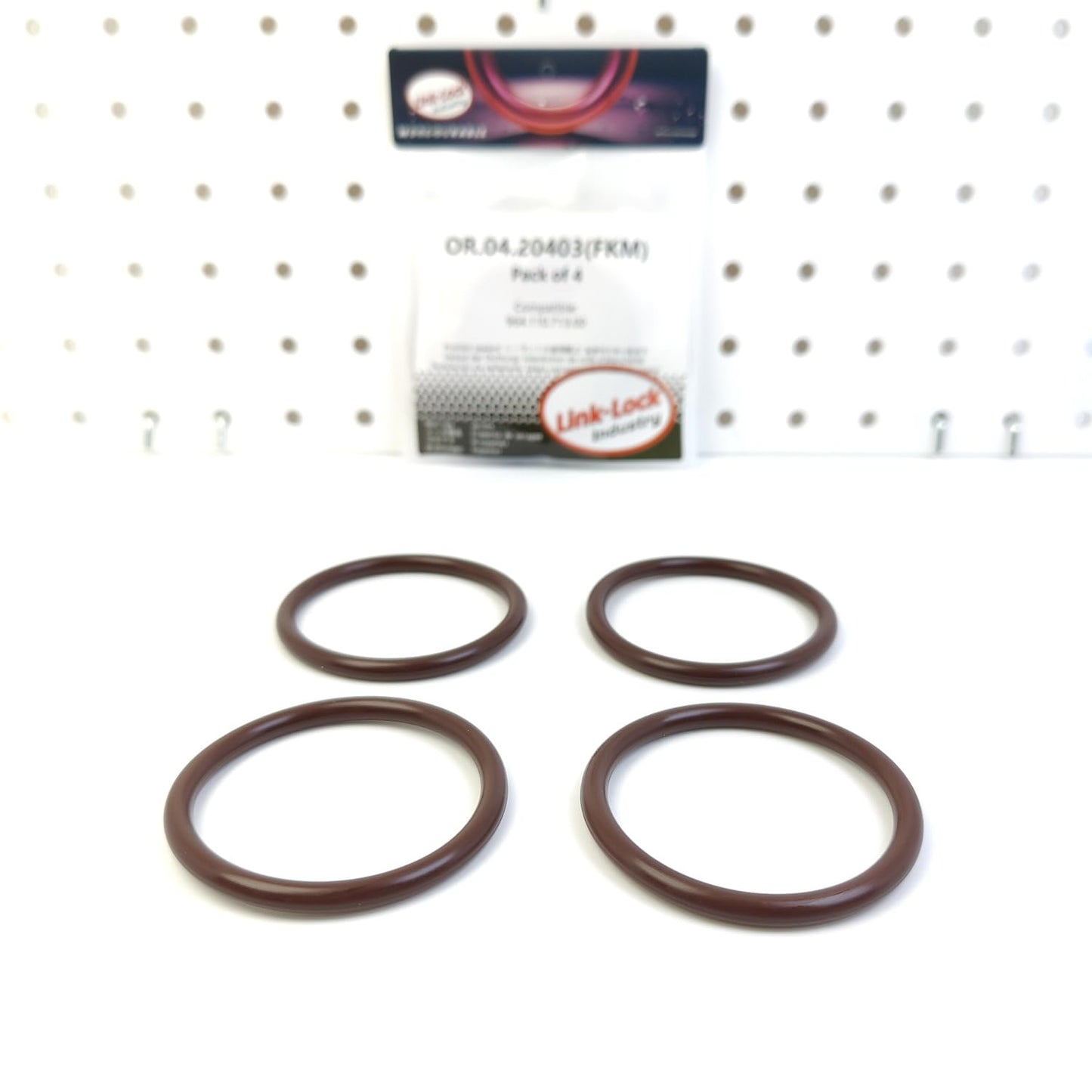 LINK-LOCK 4PCS OR.04.20403 FKM Viton Sealing O-Ring Kit of Intake Manifold 964.110.713.00 for PORSCHE
