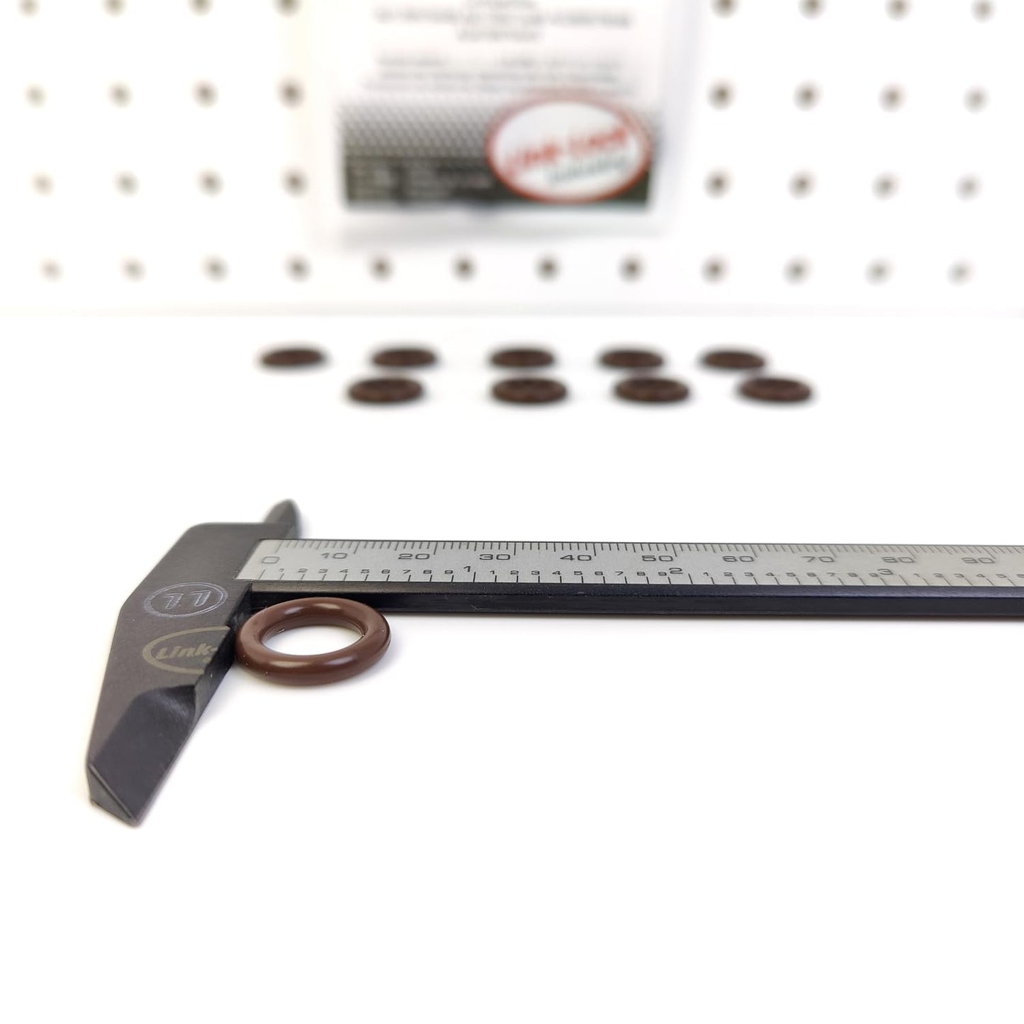 LINK-LOCK 10PCS OR.03.10587 FKM Viton メルセデスベンツ用オイルレベルゲージOリングキット A0139976648 A0179971648 A0289979048 A5419970645