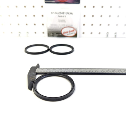 LINK-LOCK 3PCS FKM Sealing RING Kit 11618506782 of Boost intake hose For BMW-B48 B47 B46 N47 B37
