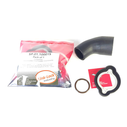 LINK-LOCK SP.01.10001S Coolant pipe with O-Ring & Gasket 11517514942 11537534880 11537516414 for BMW N51 N52 N53
