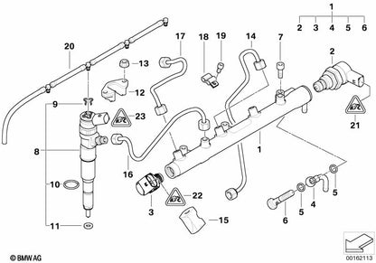 LINK-LOCK 12PCS FKM Viton OR.01.50012 Fuel injection valve O-RING gasket 13537787236 for BMW M47 M57