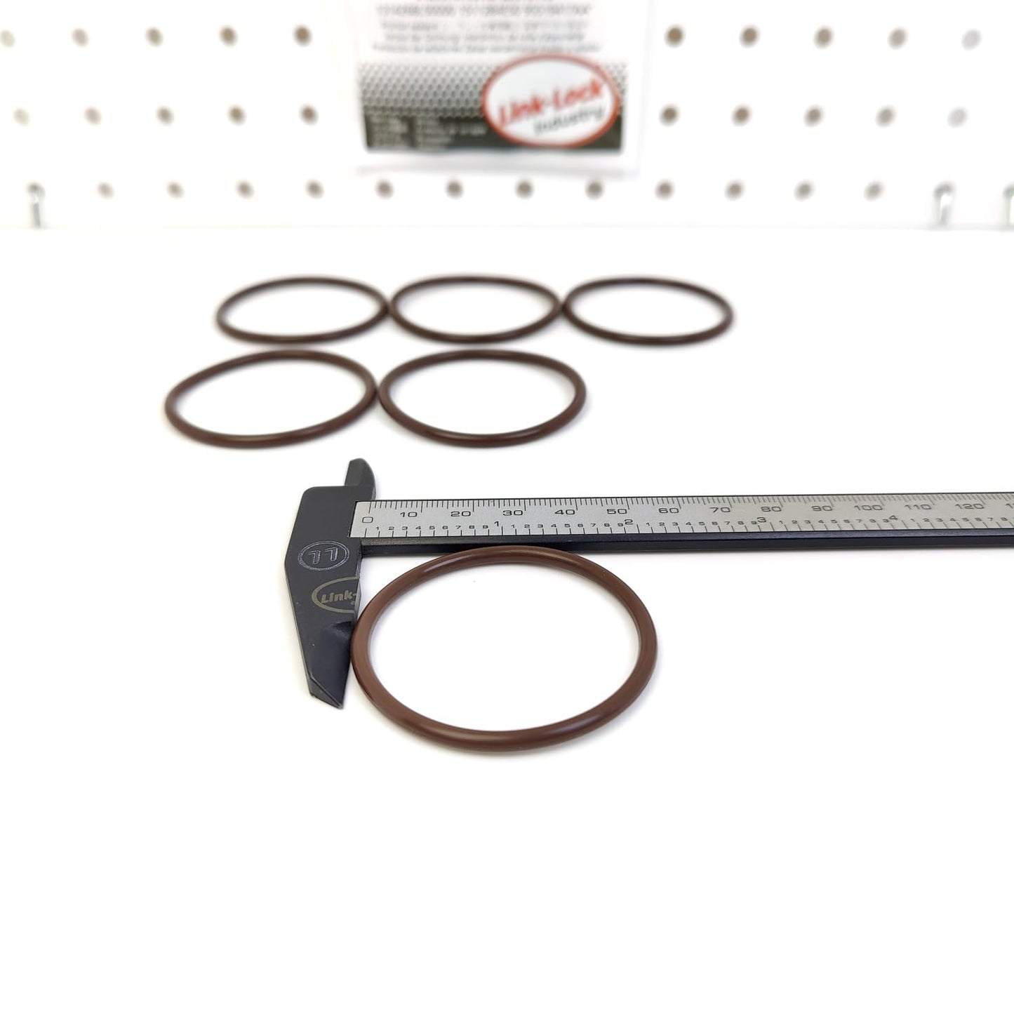 LINK-LOCK 6PCS OR.03.10258 FKM Viton ウォーターポンプOリングキット 19322-PCX-003 5080115AA 192553 55186955 0129970745 A0129970745 1314268L50000 1511284E50 9S519417AA HONDA-K24K20 ACURA-K20A用