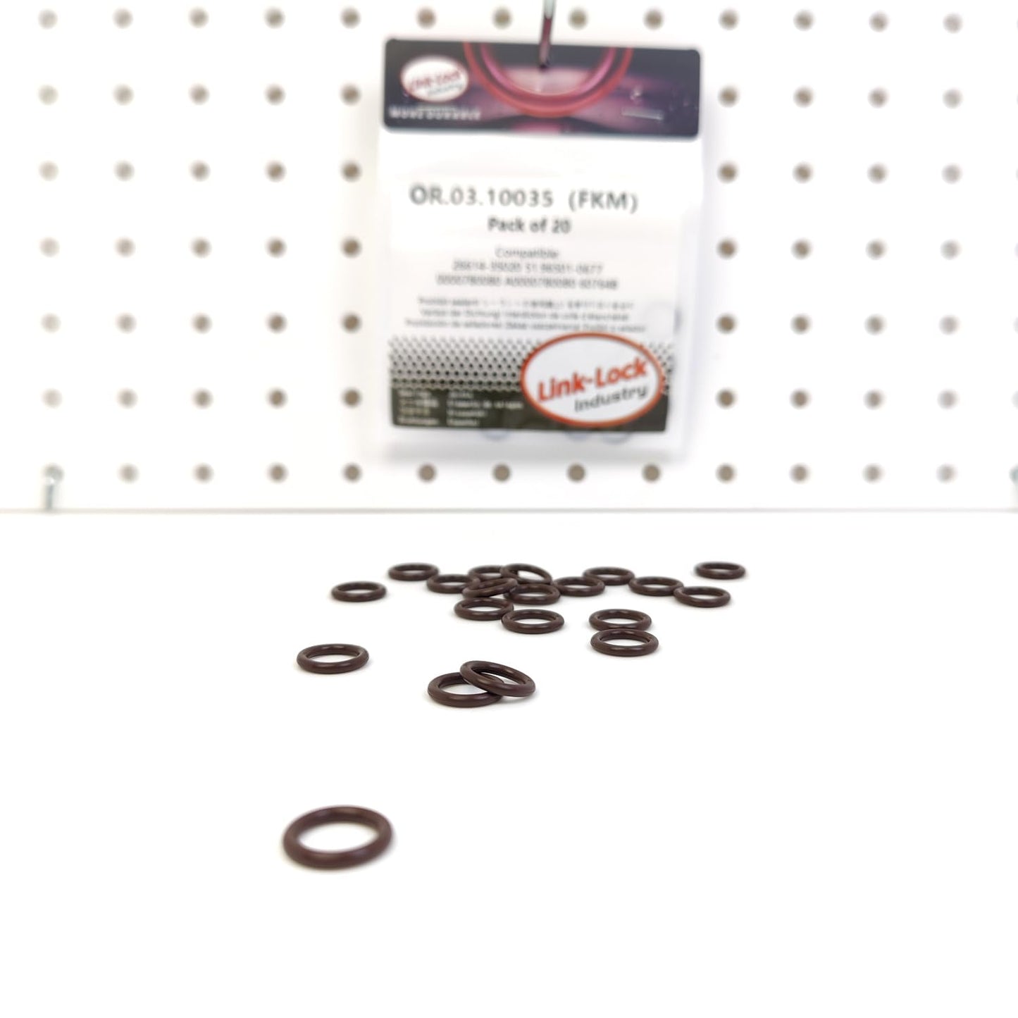 LINK-LOCK 20PCS OR.03.10035 FKM Viton Sealing O-Ring Kit Of Cylinder head cover bolt A0000780080 51.96501-0677 11317840983 90411826 For BMW S65 For BUICK-L34 For ISUZU-X 22 SE