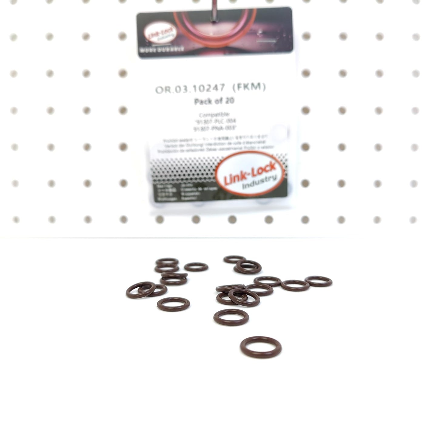 LINK-LOCK 20PCS OR.03.10247 FKM Viton Sealing O-Ring Kit of Thermostat housing 91307-PLC-004 91307-PNA-003 For HONDA-R18 R20 K24 K20