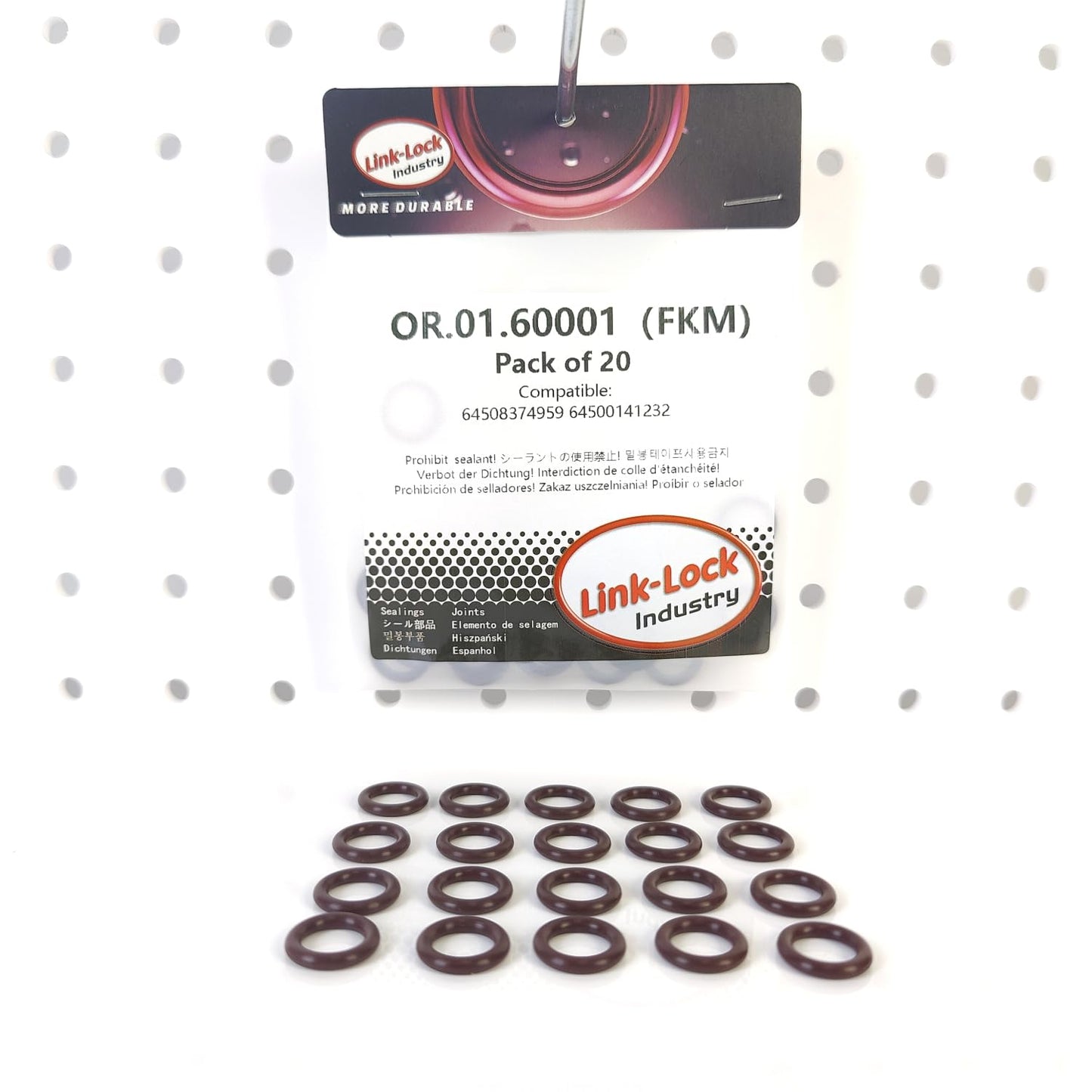20PCS FKM OR.01.60001 O-Ring Gasket for air Conditioning Pipe 64508374959 64500141232 for BMW/MINI