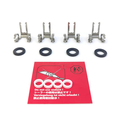 LINK-LOCK 4Set OK.04.10037 fuel injector repair kit A2710720043 with FKM Viton O-RING For MERCEDES-BENZ C200 E260 SLK M271