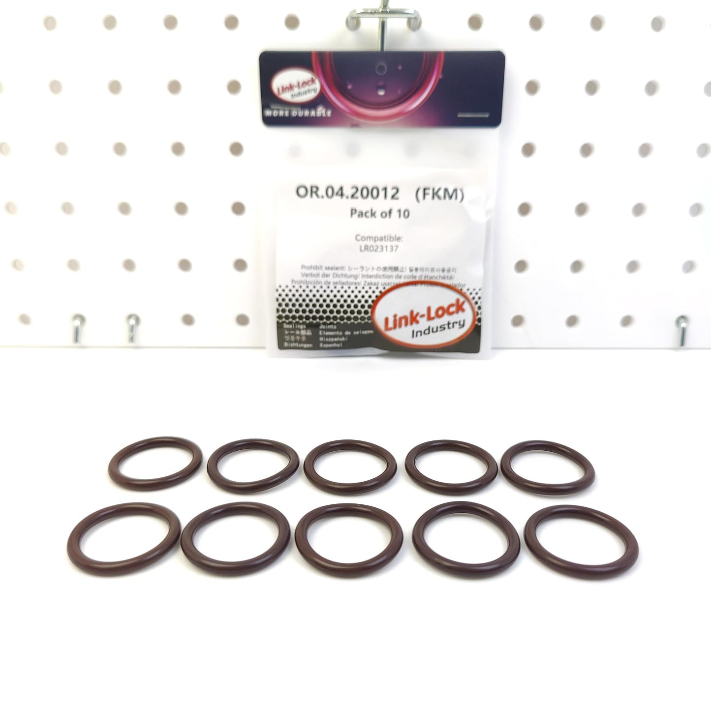 LINK-LOCK 10PCS OR.04.20012 FKM Viton Sealing O-Ring Kit of Thermostat LR023137 for BAIC for LAND for ROVER