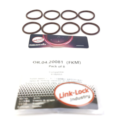 LINK-LOCK 8PCS OR.04.20081 FKM Viton Sealing O-Ring Kit of Camshaft 6182055 for FORD