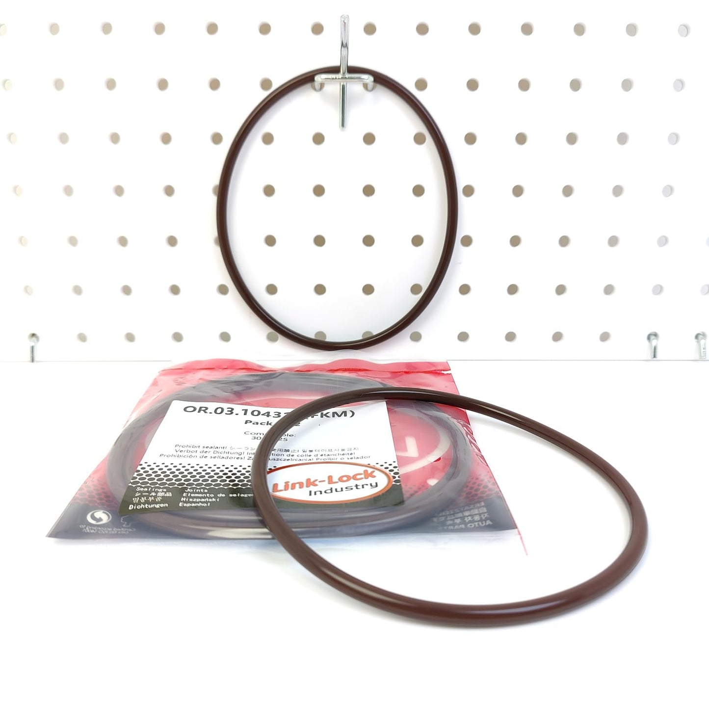 LINK-LOCK 2PCS OR.03.10431 FKM Viton 117.5×5.34 Sealing Universal O-ring Kit 3029625 For CUMMINS