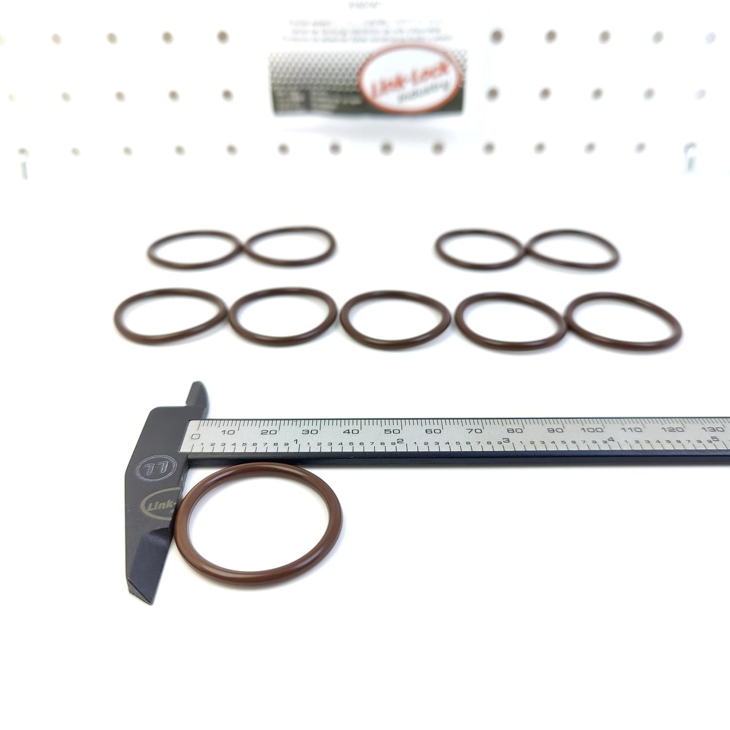LINK-LOCK 10PCS OR.03.10521 FKM Viton Sealing O-Ring Kit of Cooling water pipe 047121666 99970764140 3201585 20536487 3165747 For AUDI For VW For PORSCHE For VOLVO