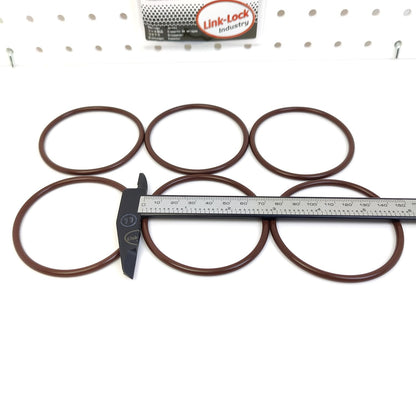 LINK-LOCK 6PCS OR.03.10371 FKM Viton Sealing O-Ring Kit of Turbocharger Intake Hose WHT003247 For AUDI-CAXA CWLA CZDA CAXC For SKODA-CAXA CJZD CZDB For VW-DNKA DSJA