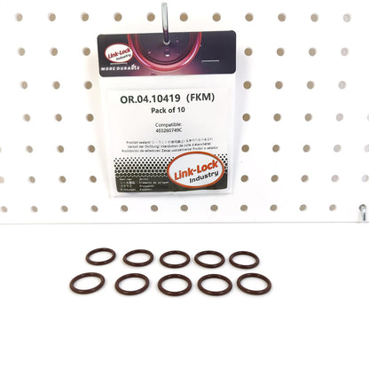 LINK-LOCK 10PCS OR.04.10419 FKM Viton Sealing O-Ring Kit of Air Condition Pipe 4E0260749C For AUDI For VW