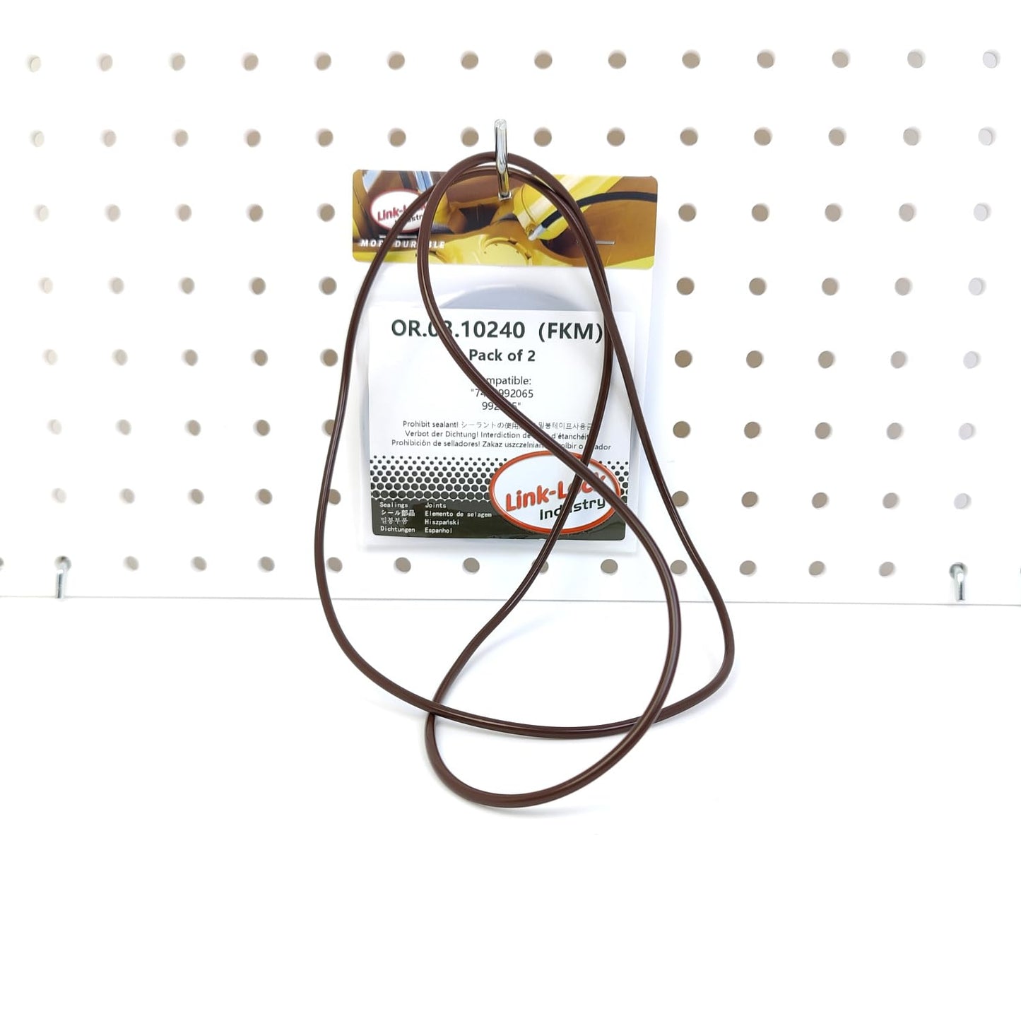 LINK-LOCK 2PCS OR.03.10240 FKM Viton Sealing O-Ring Kit of Air compressor 7400992065 992065 For VOLVO-D13400 D13A380 D13A480 D13A440 For RENAULT TRUCKS-DTI13 DXi 13