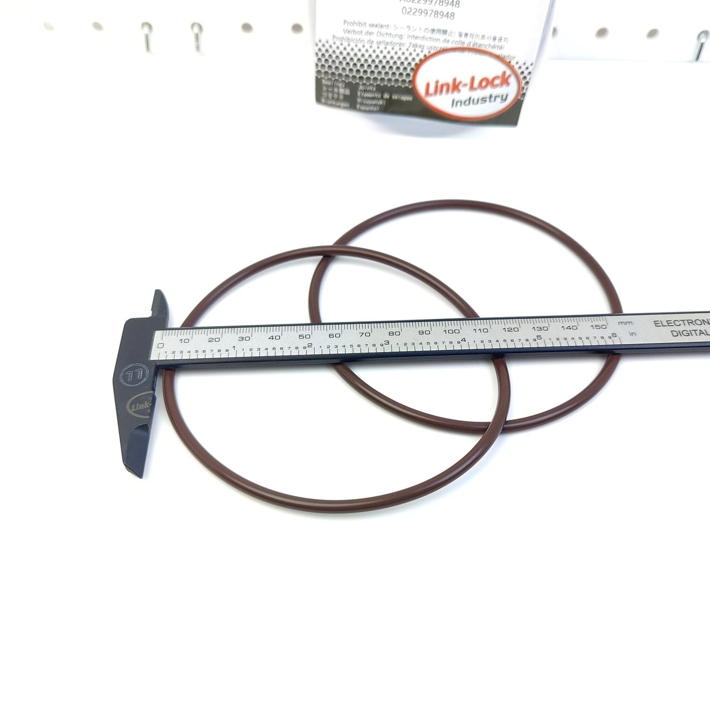 LINK-LOCK 2PCS OR.04.20122 FKM Viton Sealing O-Ring Kit of Fuel Filter Cap A0229978948 0229978948 for MERCEDES-BENZ