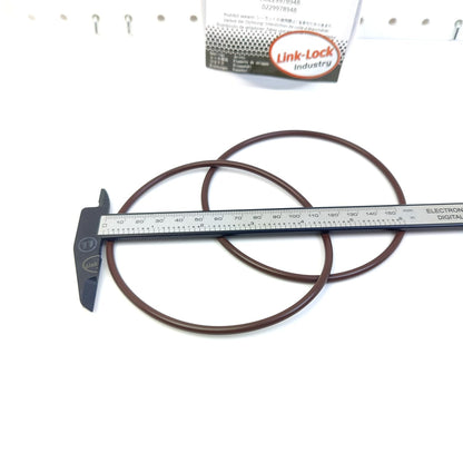 LINK-LOCK 2PCS OR.04.20122 FKM Viton Sealing O-Ring Kit of Fuel Filter Cap A0229978948 0229978948 for MERCEDES-BENZ