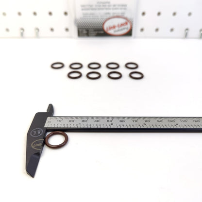 LINK-LOCK 10個 OR.04.20349 FKM Viton シーリングOリングキット ウォーターコネクタ用 /充電器 N90777301 15143-RZ0-G01 68119338AA A0009978004 0009978004 SU003-02183 AUDI用 HONDA用 JEEP用 MERCEDES-BENZ用