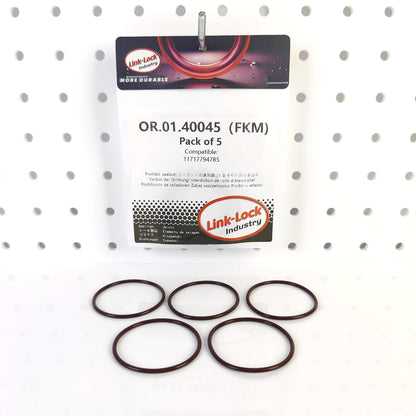 LINK-LOCK 5PCS FKM Viton OR.01.40045 Exhaust gas recirculation valve O-RING gasket 11717794785 for BMW N57 N47