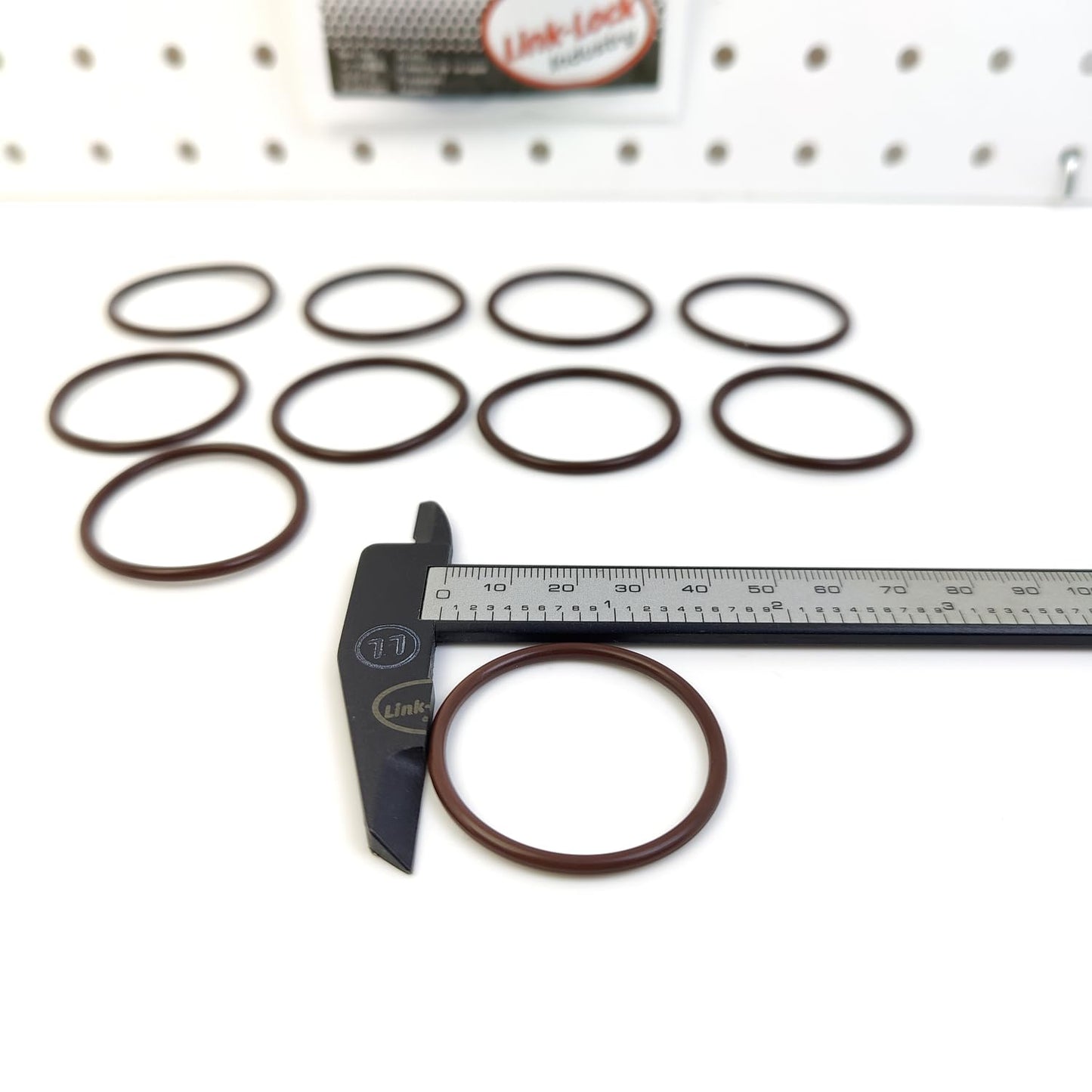 LINK-LOCK 10PCS OR.03.10537 FKMバイトン 34.6×2.4 シールユニバーサルOリングキット 2091109 55579985 オペル用