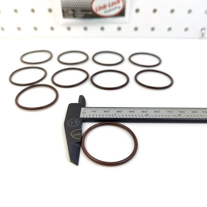 LINK-LOCK 10PCS OR.03.10537 FKMバイトン 34.6×2.4 シールユニバーサルOリングキット 2091109 55579985 オペル用
